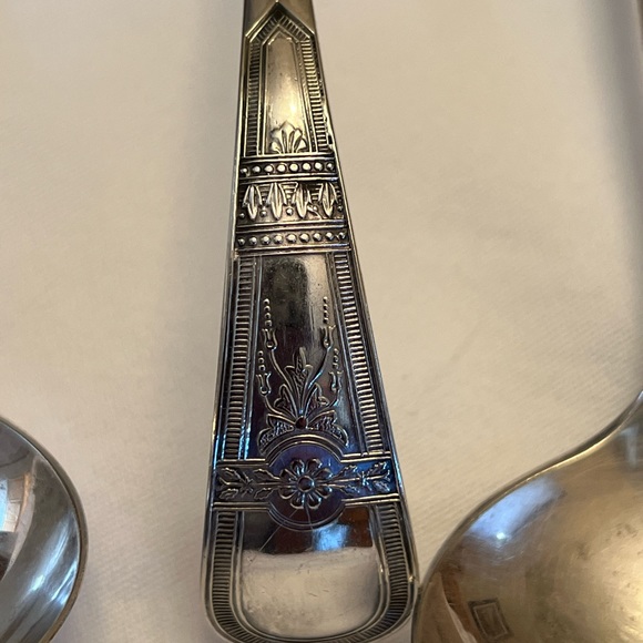 Antique Silver Ladles - Set of Three - Picture 7 of 14